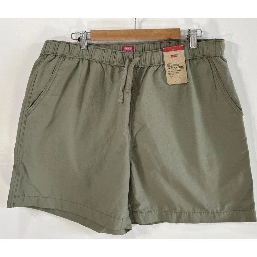 Levi's XX CHINO Easy Stretch Solid Pull On Stretch Shorts Men's Sz XL  $49.50
